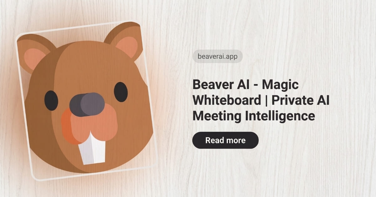 Beaver AI social share image